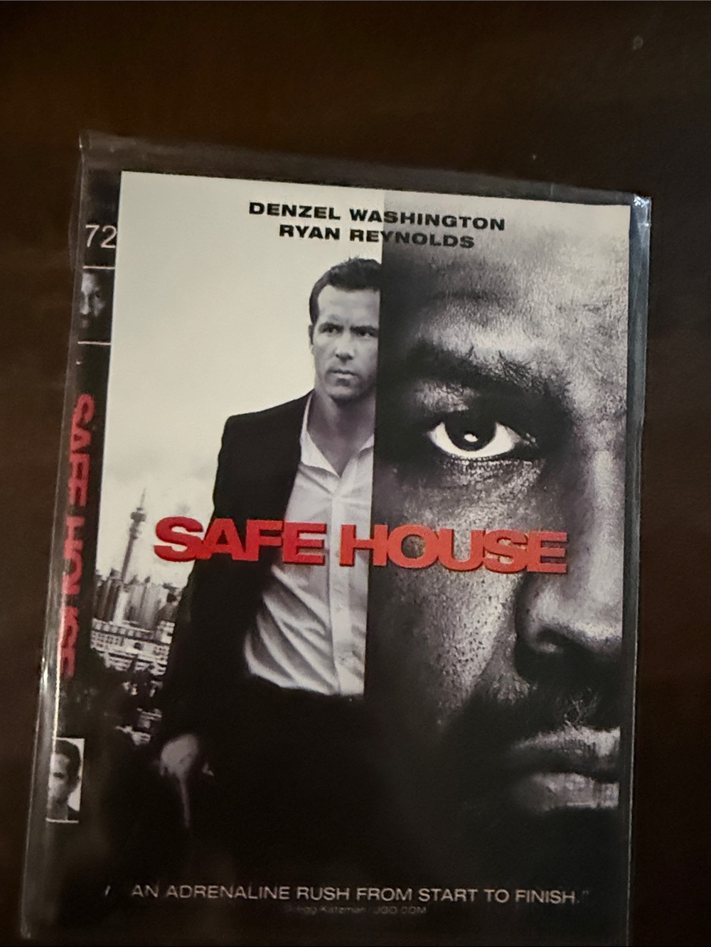 Safe House Wall Art Poster - Red, Black